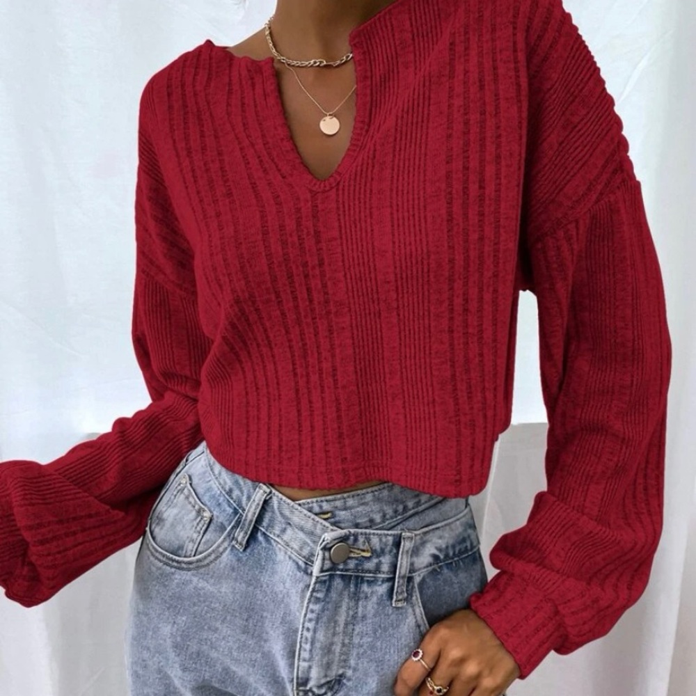 Never worn crop sweater!